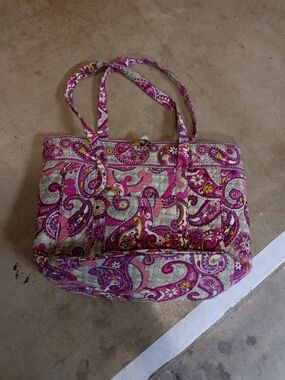 Vera Bradley Quilted Pink  Tote Bag